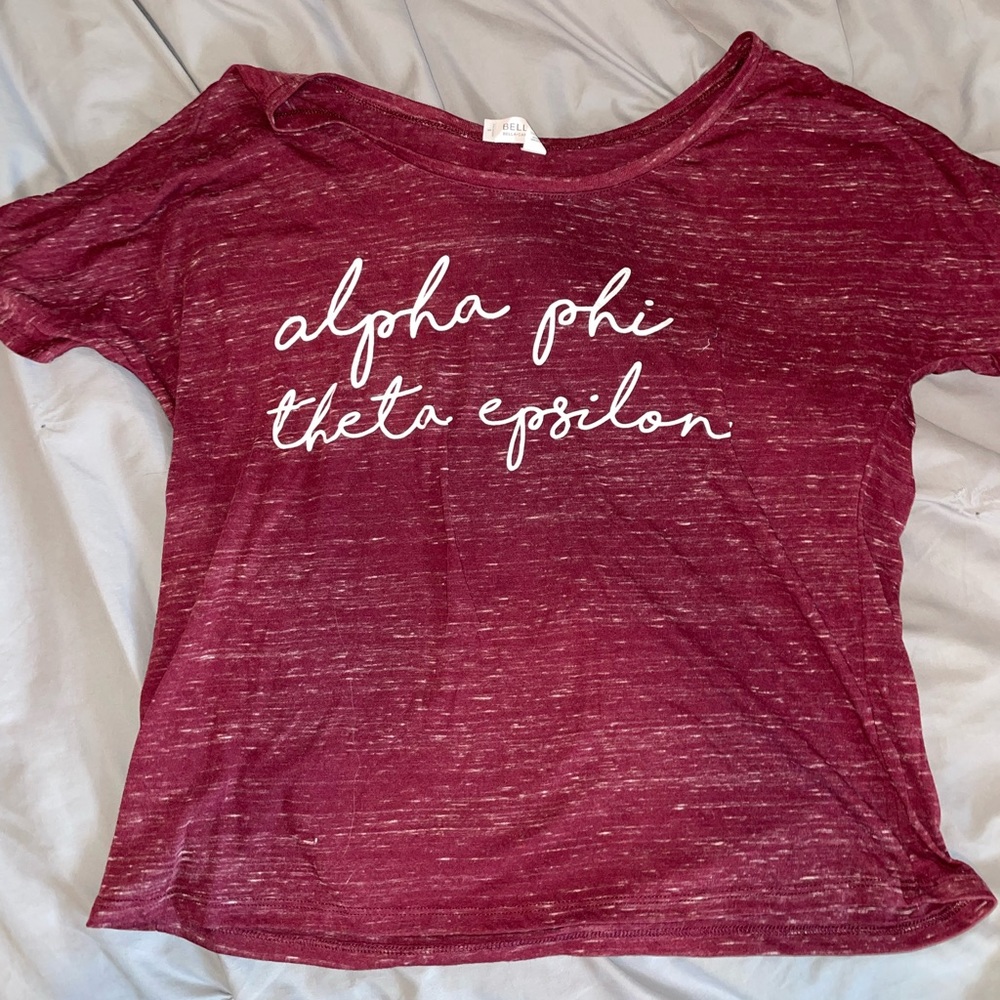 red alpha phi t shirt